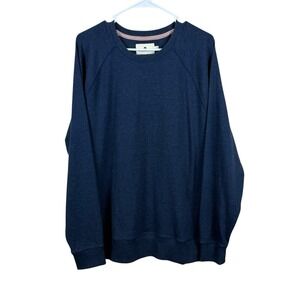 The Normal Brand Men's Navy Crewneck Sweater Sz L Large